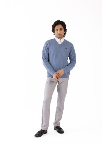 Sanskar-Menswear-Sweater F/S- Dk Sky 