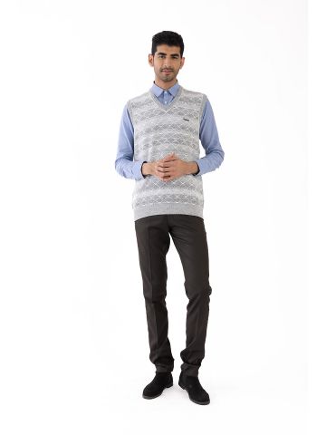 Sanskar- Menswear- Sweater S/L- Blackish Grey 