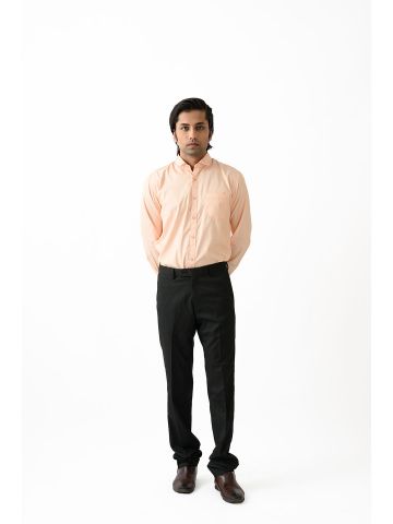 Sanskar Menswear Formal Trouser Black