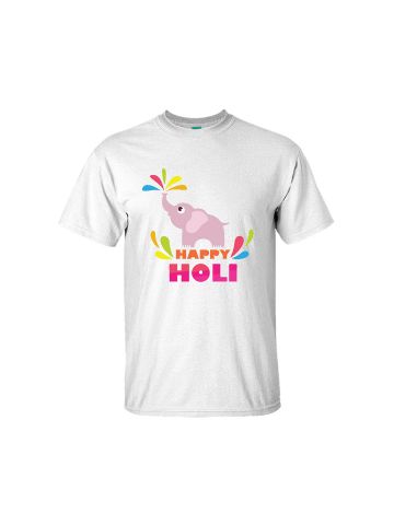 Live-Fit- Kidswear Unisex- Crew Neck Tee H\S- White