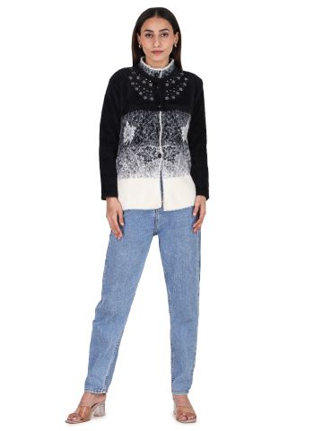 Aastha Womenswear-Cardigan F/S-Black