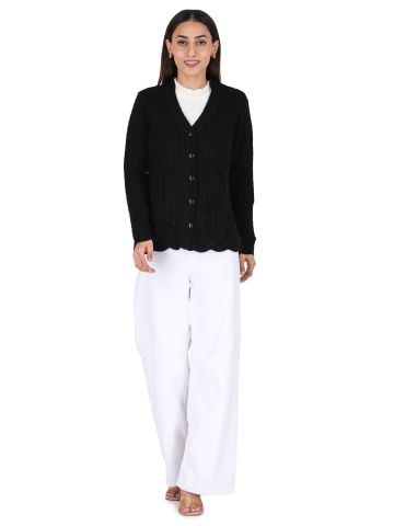 Aastha Womenswear-Cardigan F/S-Black