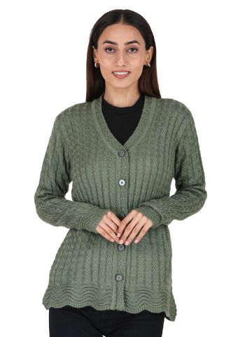 Aastha Womenswear Cardigan - Assorted Color